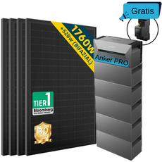 ALLDREI All-in-One-Balkonkraftwerk mit Anker Solarbank 2 E1600 PRO System