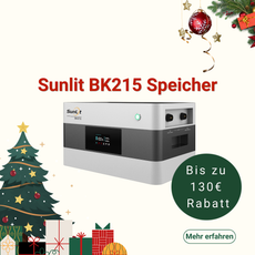 ALLDREI Balkonkraftwerkspeicher SunLit BK215