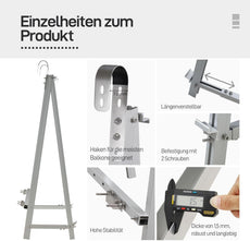 ALLDREI Komplettset Balkonkraftwerk mit 2x440W Bifazialer Glas-Glas Solarmodule, APsystems Wechselrichter EZ1-M, Kabel