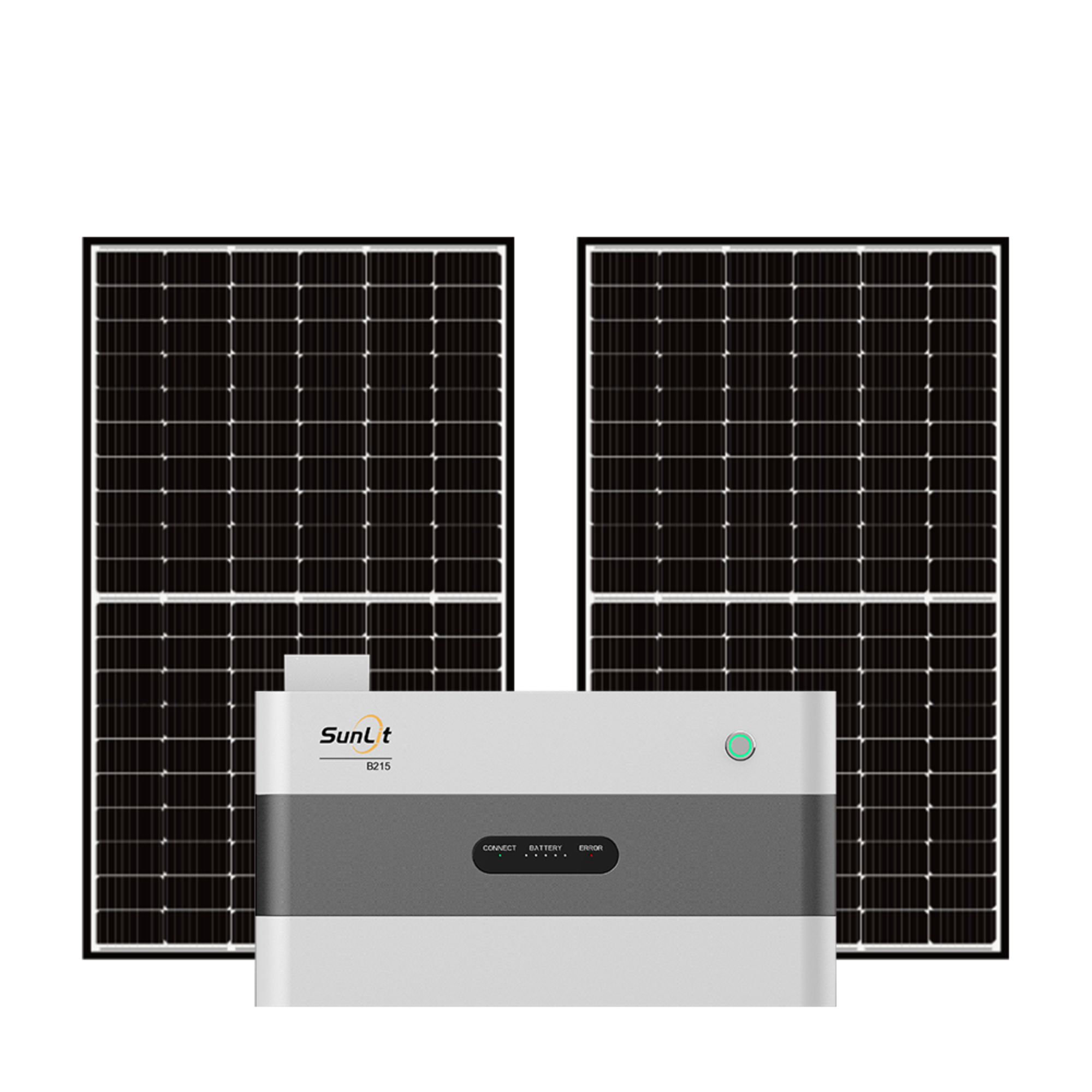 ALLDREI 2X AUSTA 380 Wp Modul mit SunLit B215