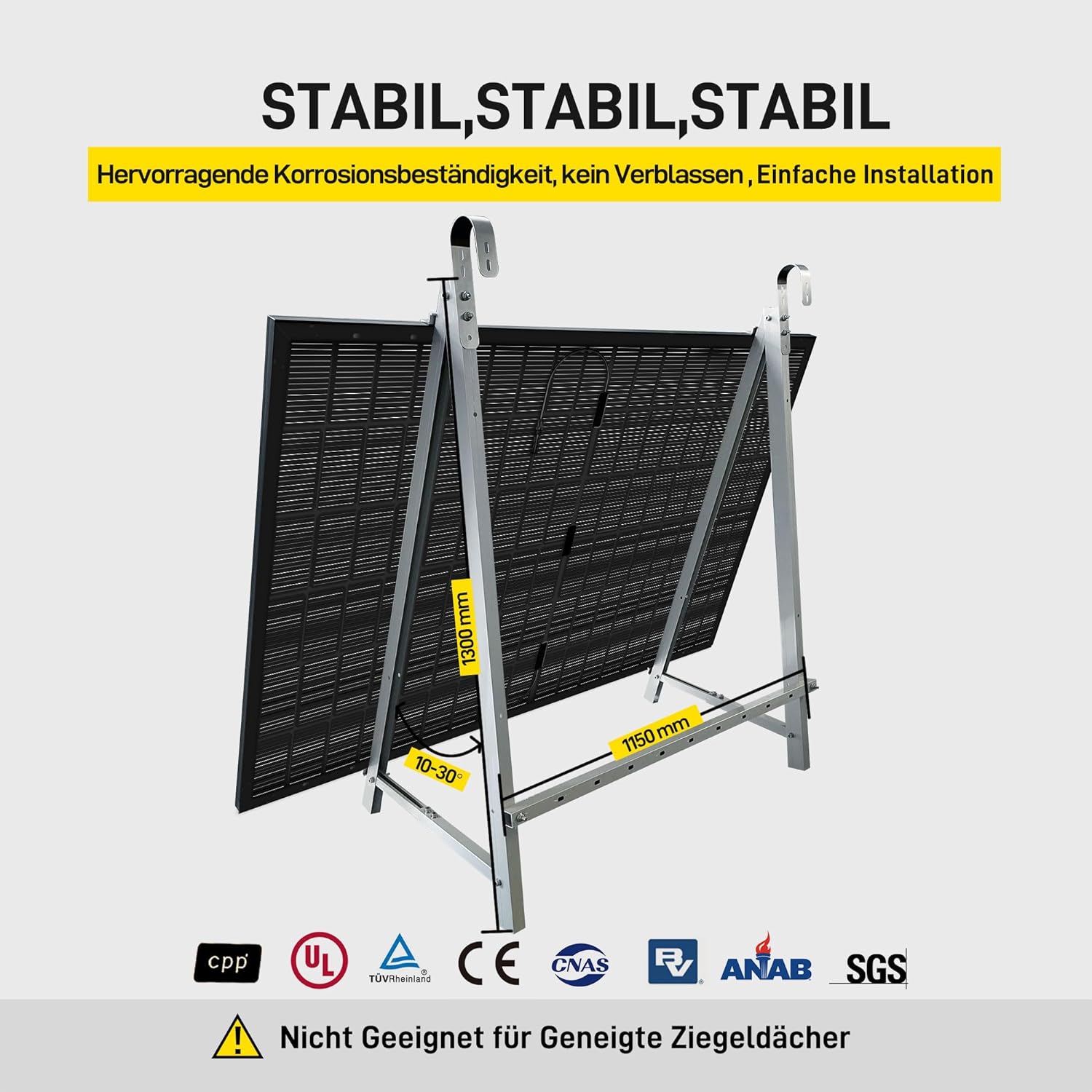 ALLDREI Komplettset Balkonkraftwerk mit 2x440W Bifazialer Glas-Glas Solarmodule, APsystems Wechselrichter EZ1-M, Kabel