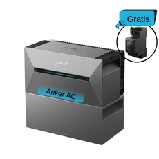 ALLDREI Speicher Anker Solix Solarbank 2 E1600 AC, kostenloser smarter Zähler inklusive