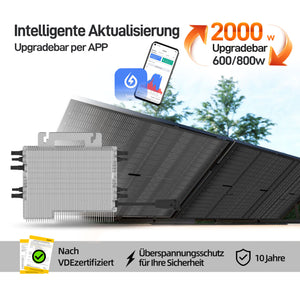 ALLDREI Wechselrichter 2000W Deye SUN-M200G4-EU-Q0